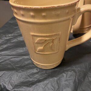 Sorrento Signature wheat gold 12oz mugs